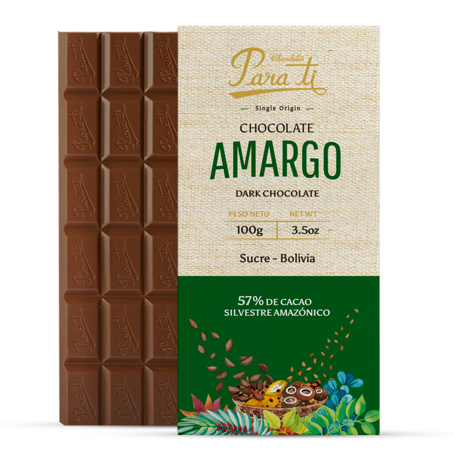Chocolate "Para Ti" - Sabor Amargo