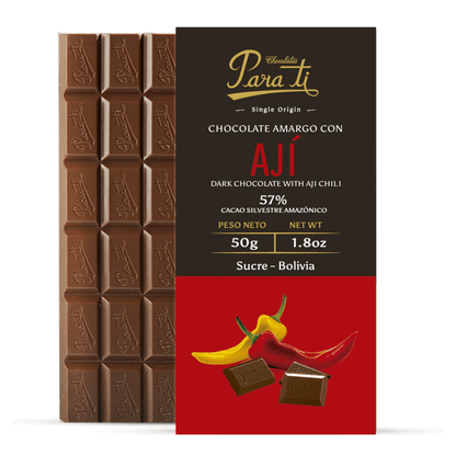 Chocolate "Para Ti" - Sabor Aji - KUYUY.CL