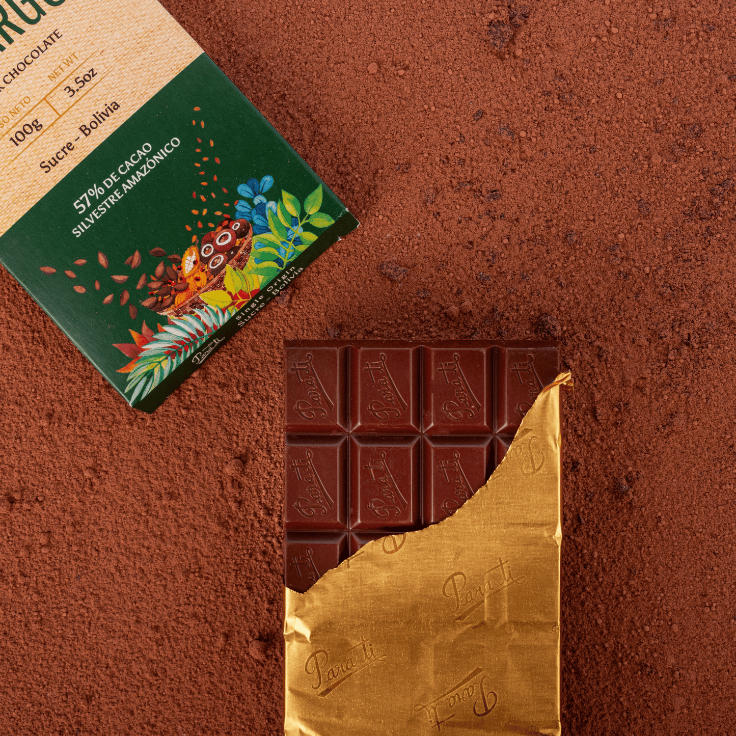 Chocolate "Para Ti" - Sabor Amargo - KUYUY.CL