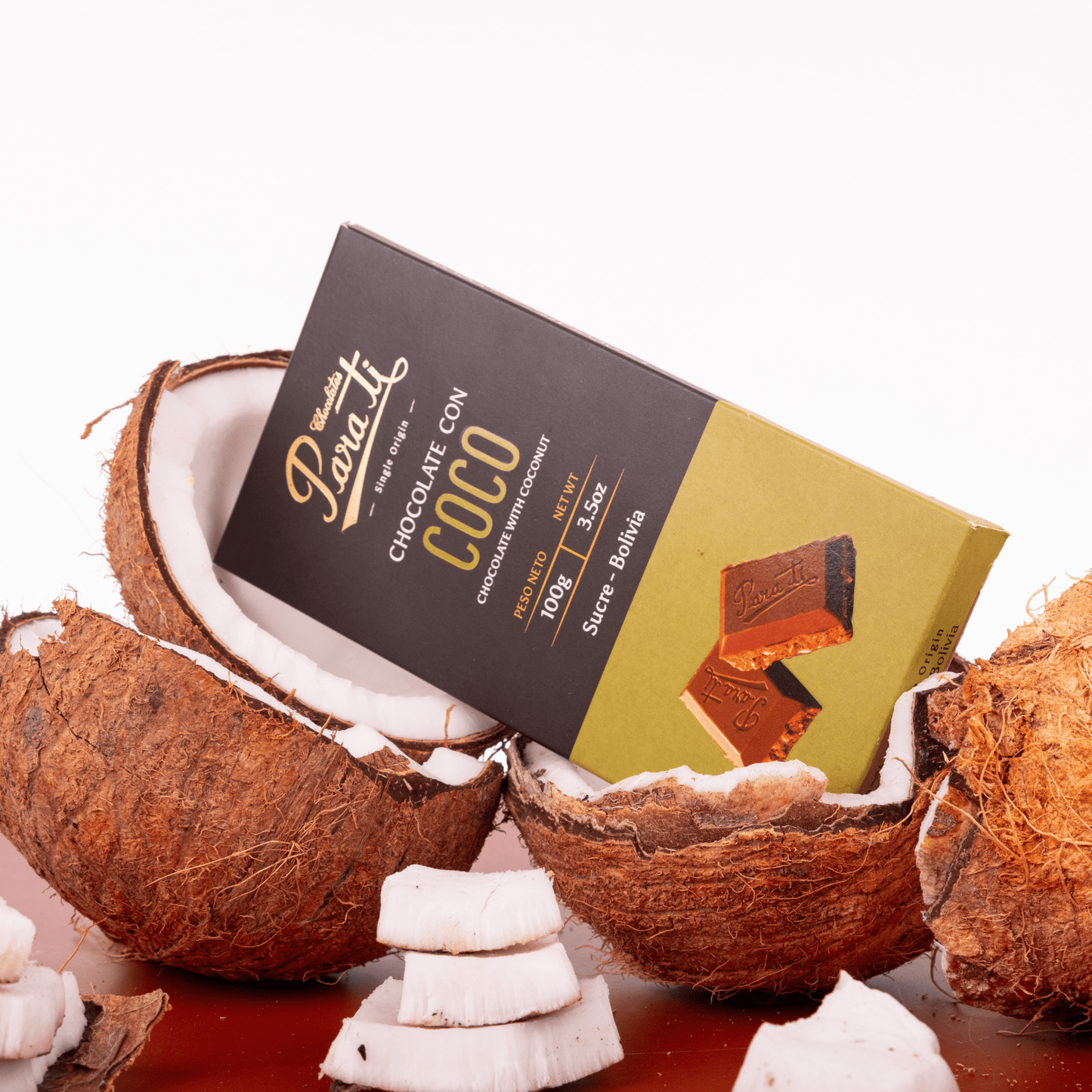 Chocolate "Para Ti" - Sabor Coco - KUYUY.CL