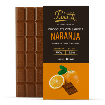 Chocolate "Para Ti" - Sabor Naranja - KUYUY.CL