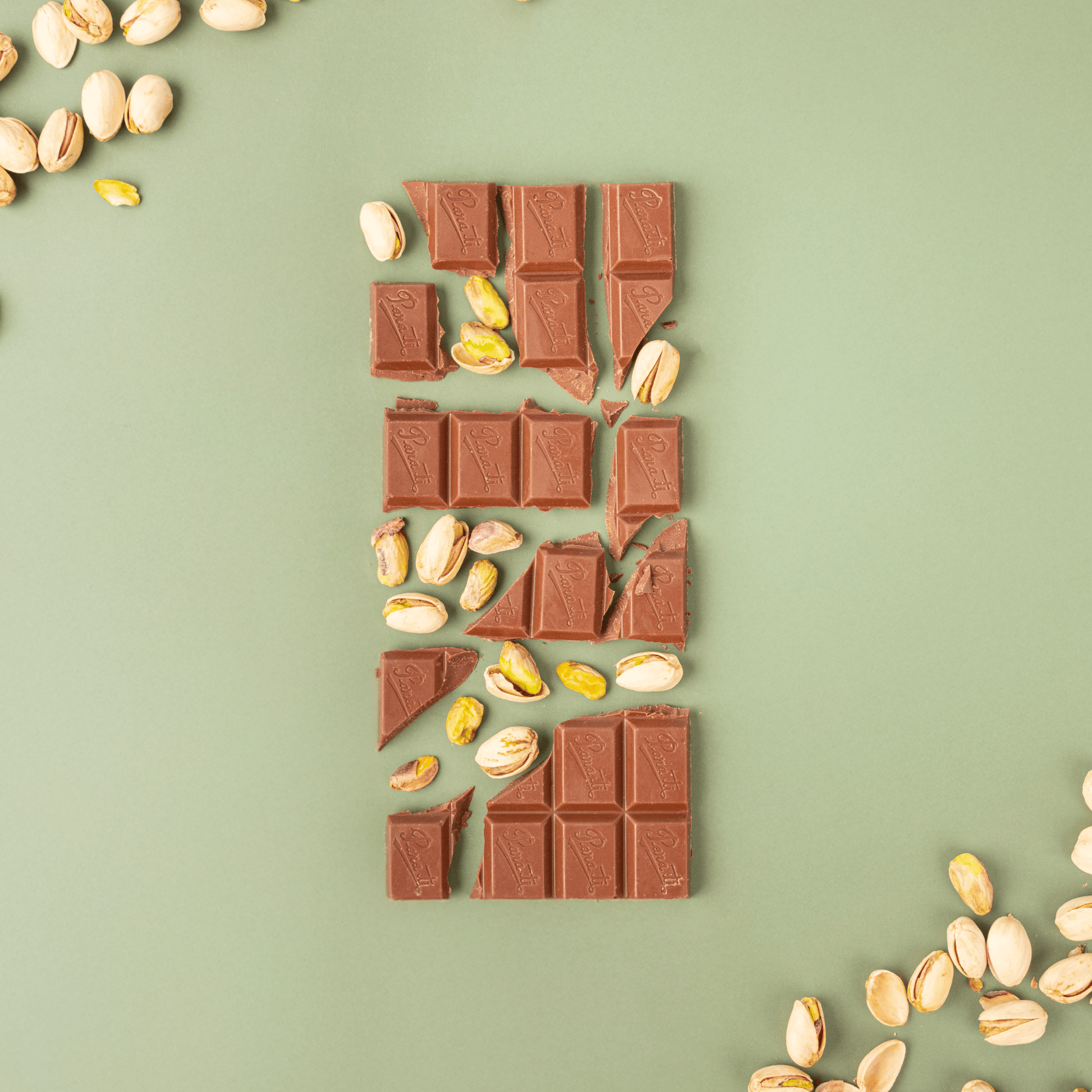 Chocolate "Para Ti" - Sabor Pistacho - KUYUY.CL