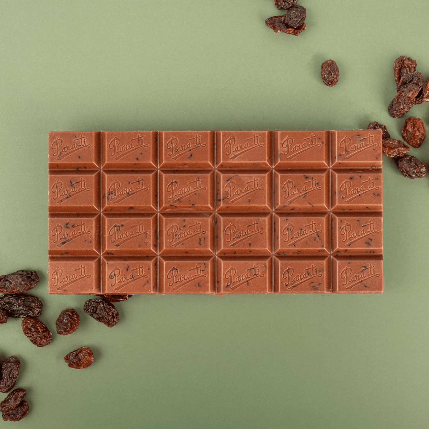 Chocolate "Para Ti" - Sabor Uvas Pasas - KUYUY.CL