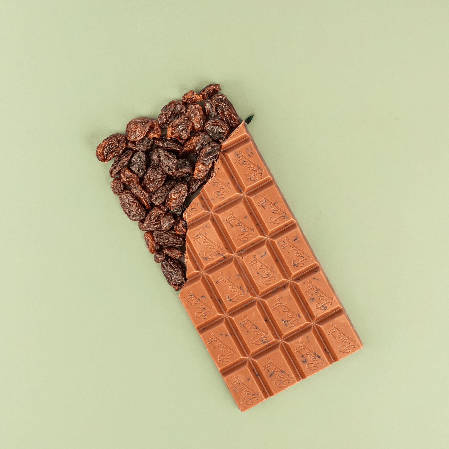 Chocolate "Para Ti" - Sabor Uvas Pasas - KUYUY.CL