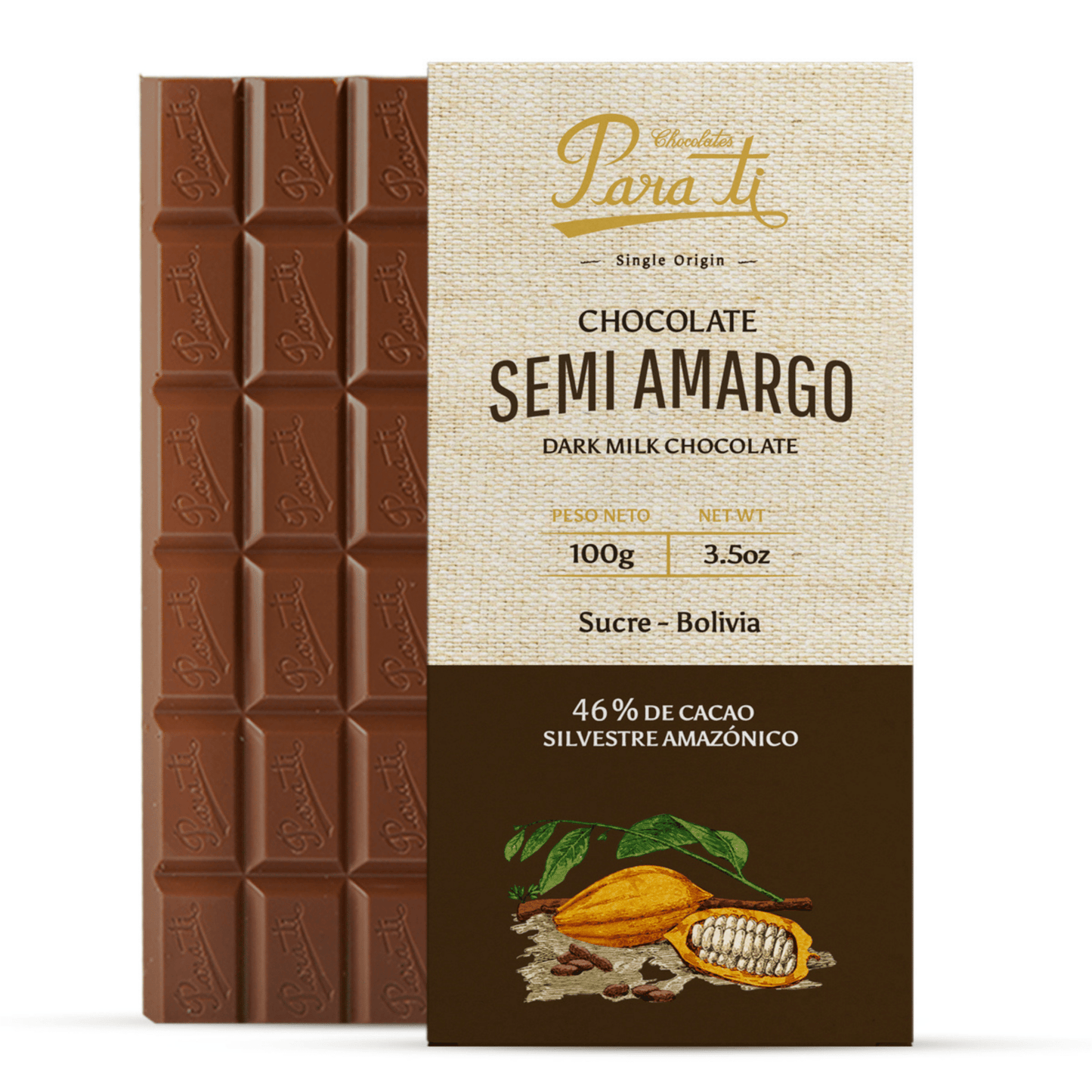 Chocolate Para Ti - Semi Amargo - KUYUY.CL