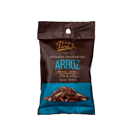 Grageas de Chocolate con Arroz - KUYUY.CL